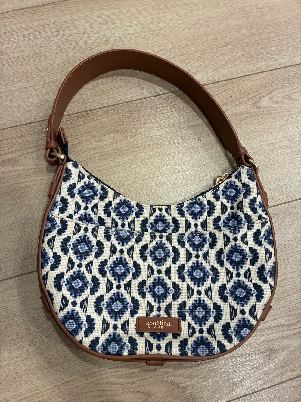 NEW Spartina 449 Women’s Zip Hobo Bag Marsh Boardwalk